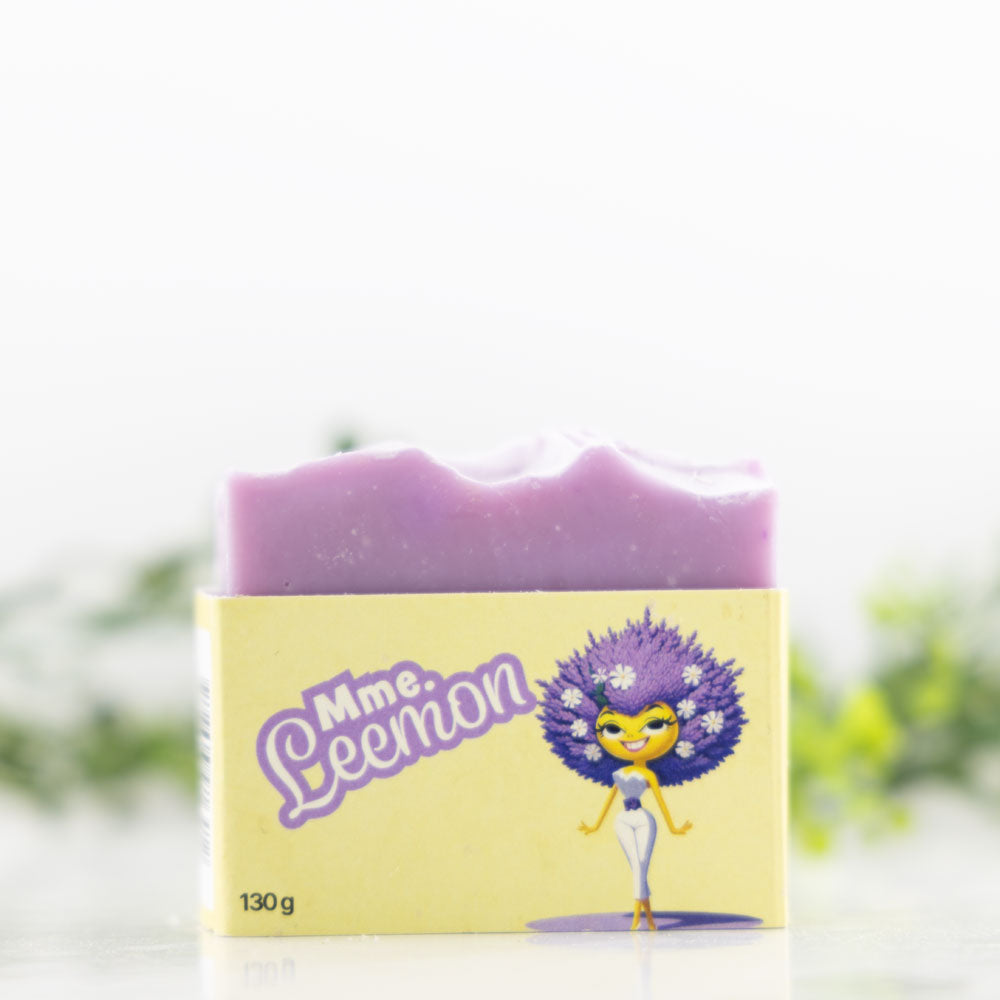 Savon Artisanal Lavande-Citron - Pure Douceur Naturelle